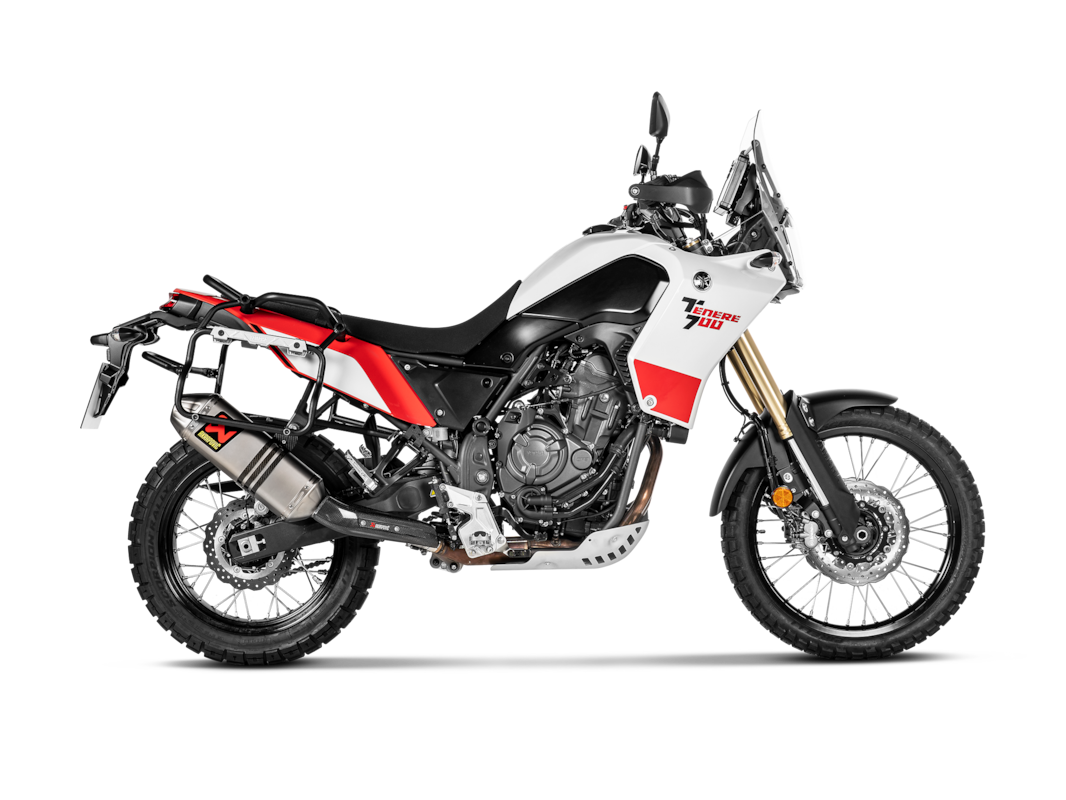 Akrapovič Slip-On Line Titanium (S-Y7SO2-HFTT) suitable for Ténéré 700 2019 to 2020