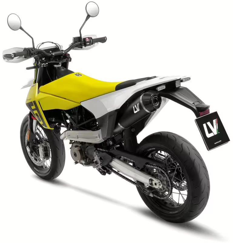 LeoVince SBK LV One EVO Black Edition Slip-On passend für KTM 690 SMC-R 2025 bis 2026