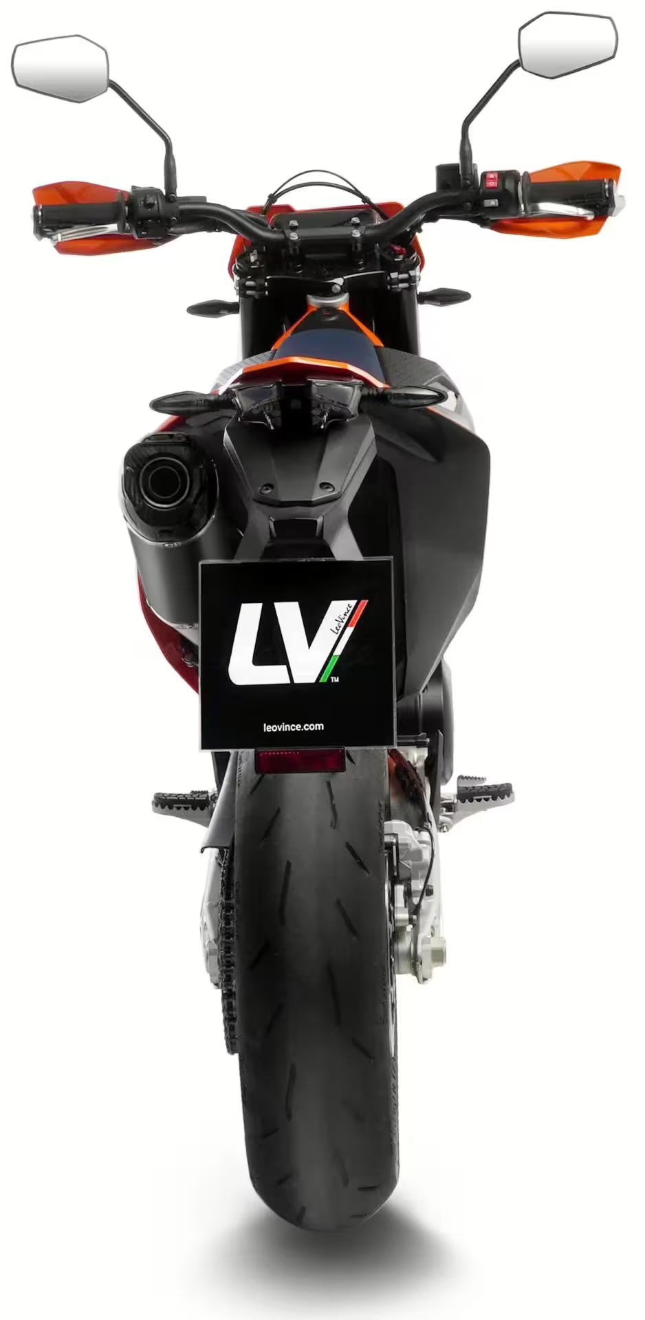 LeoVince SBK LV One EVO Black Edition Slip-On passend für KTM 690 SMC-R 2025 bis 2026