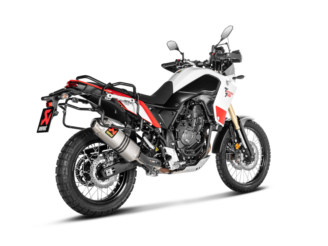 Akrapovič Slip-On Line Titanium (S-Y7SO2-HFTT) suitable for Ténéré 700 2019 to 2020