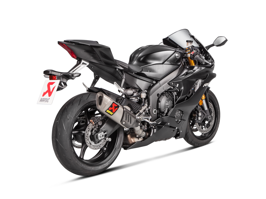Akrapovic Slip-On Line Titanium (S-Y6SO12-HAPT) passend für Yamaha R6 2017 bis 2024