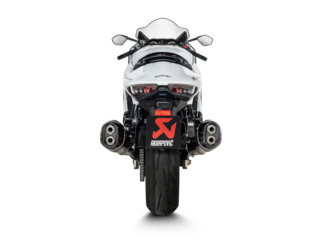 Akrapovic Slip-On Line Titanium (S-S13SO4-HRAATBL/1) passend für Suzuki GSX-1300R Hayabusa 2021 bis 2026