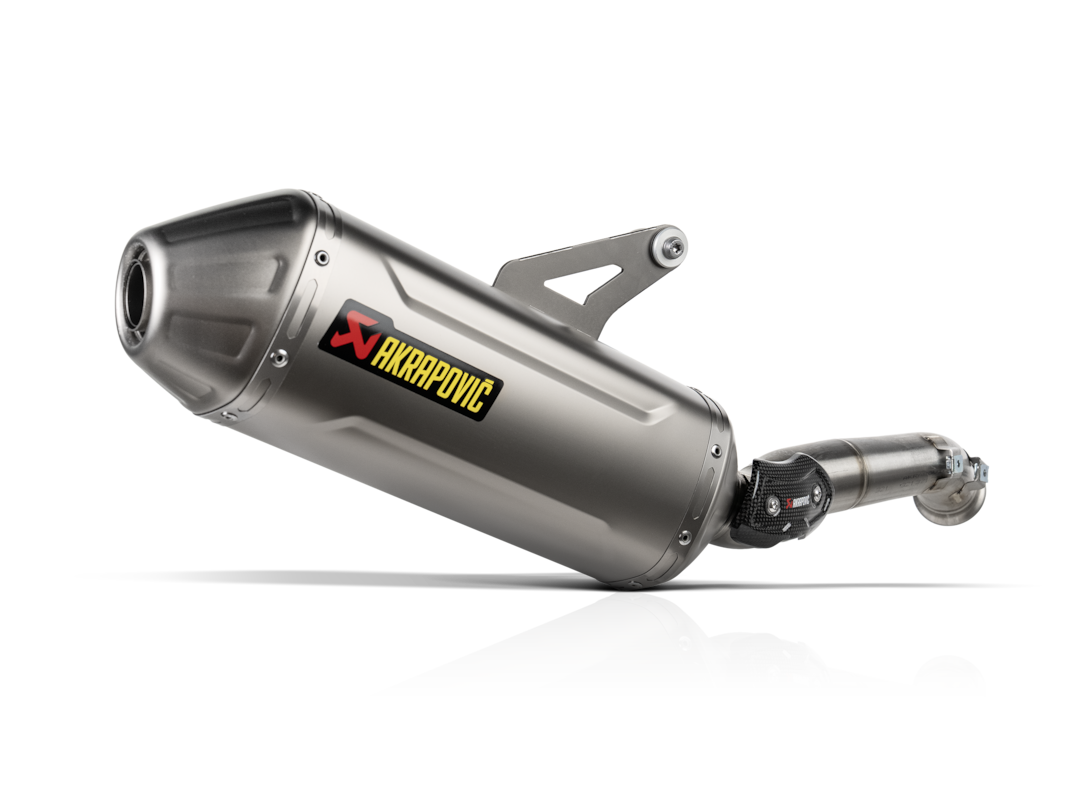 Akrapovic Slip-On Line Titanium (S-CF8SO4-HFTT) suitable for CFMOTO 800 MT 2024 to 2026