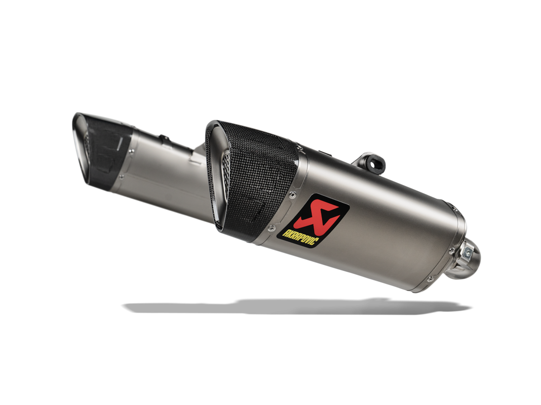 Akrapovic Slip-On Line Titanium (S-D6SO2-HAPLT) suitable for Ducati Hypermotard 698 Mono / RVE 2024 to 2026
