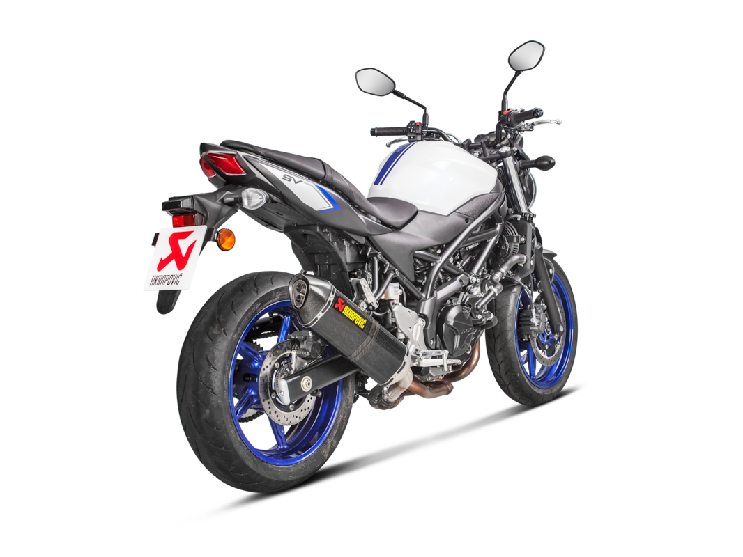Akrapovic Slip-On Line Carbon (S-S6SO9-HRC/1) passend für Suzuki SV 650 X 2018 bis 2026