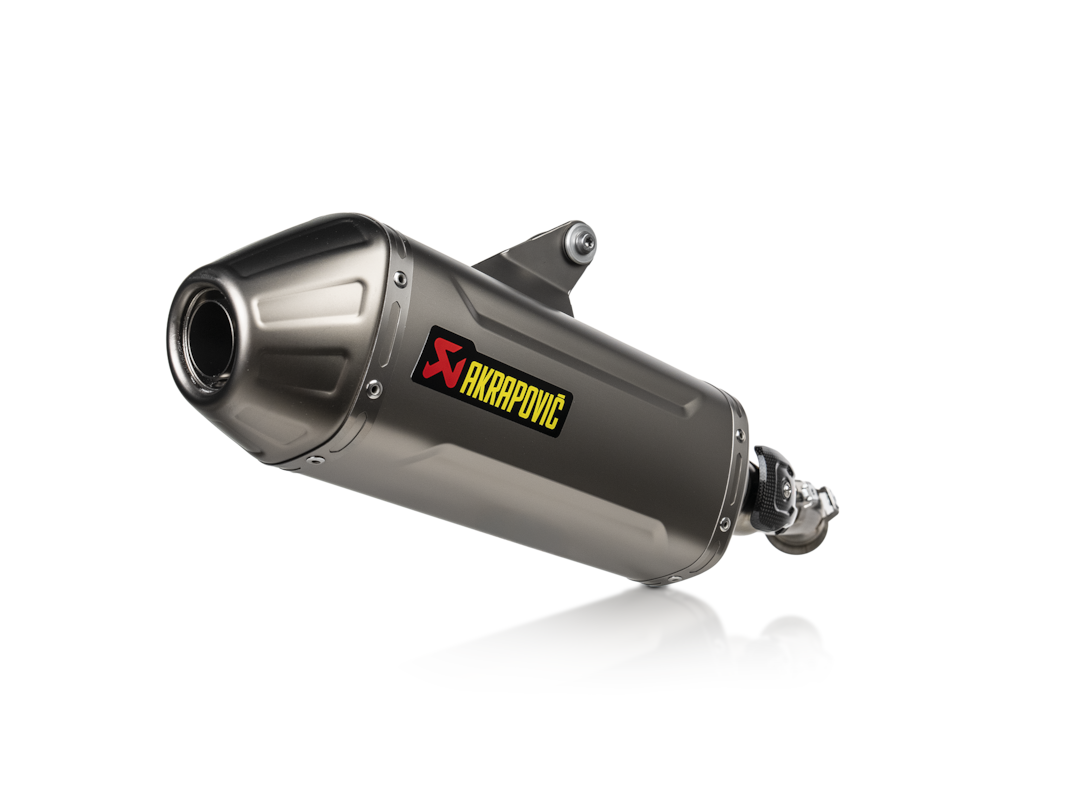 Akrapovic Slip-On Line Titanium (S-CF8SO3-HFTT) suitable for CFMOTO 800 MT-X 2025 to 2026