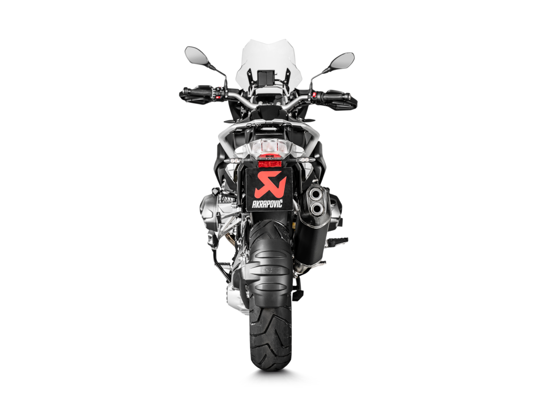 Akrapovic Slip-On Line Titanium (S-B12SO23-HAATBL) suitable for BMW R 1250 GS / ADVENTURE 2019 to 2023