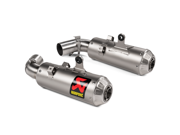 Akrapovic Slip-On Line Titanium (S-D9SO15-HCBT) suitable for Ducati Hypermotard 950 / 950 SP 2019 to 2024
