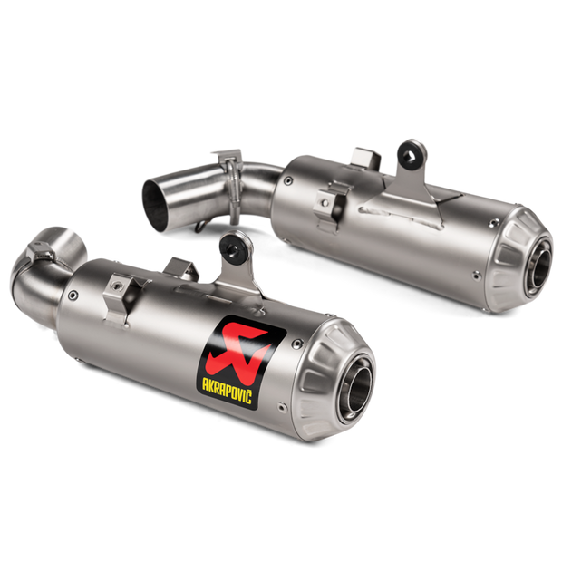 Akrapovic Slip-On Line Titanium (S-D9SO15-HCBT) suitable for Ducati Hypermotard 950 / 950 SP 2019 to 2024