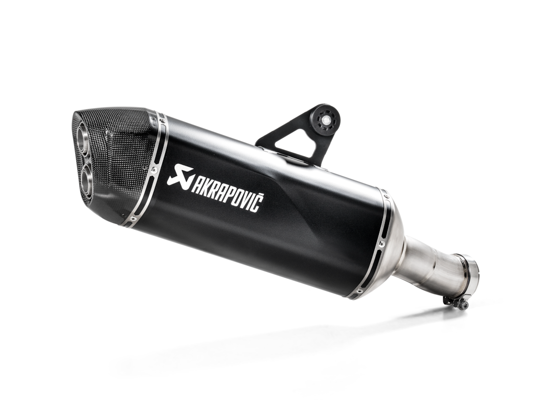 Akrapovic Slip-On Line Titanium (S-B12SO23-HAATBL) suitable for BMW R 1250 GS / ADVENTURE 2019 to 2023
