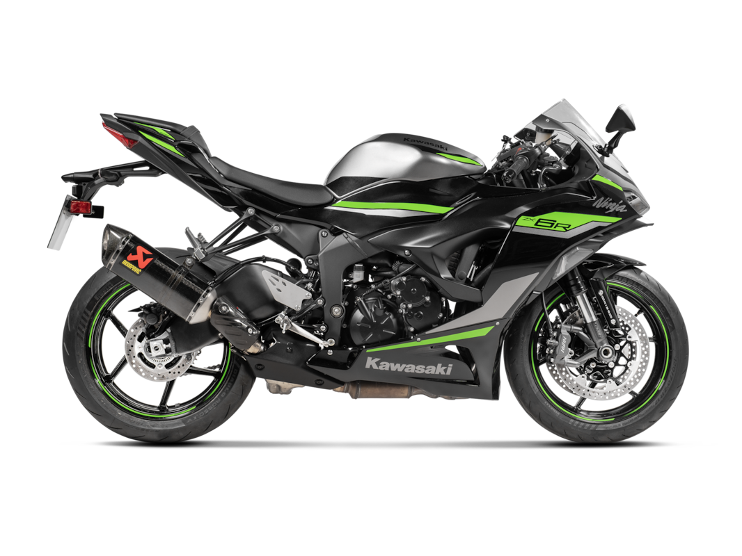 Akrapovic Slip-On Line Carbon (S-K6SO7-HZC/3) passend für Kawasaki Ninja ZX-6R 2009 bis 2026
