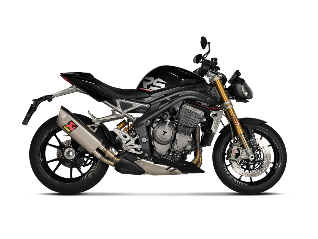 Akrapovic Slip-On Line Titanium (S-T12SO5-HAPXLT) passend für Triumph Speed Triple 1200 RS / RR 2021 bis 2024