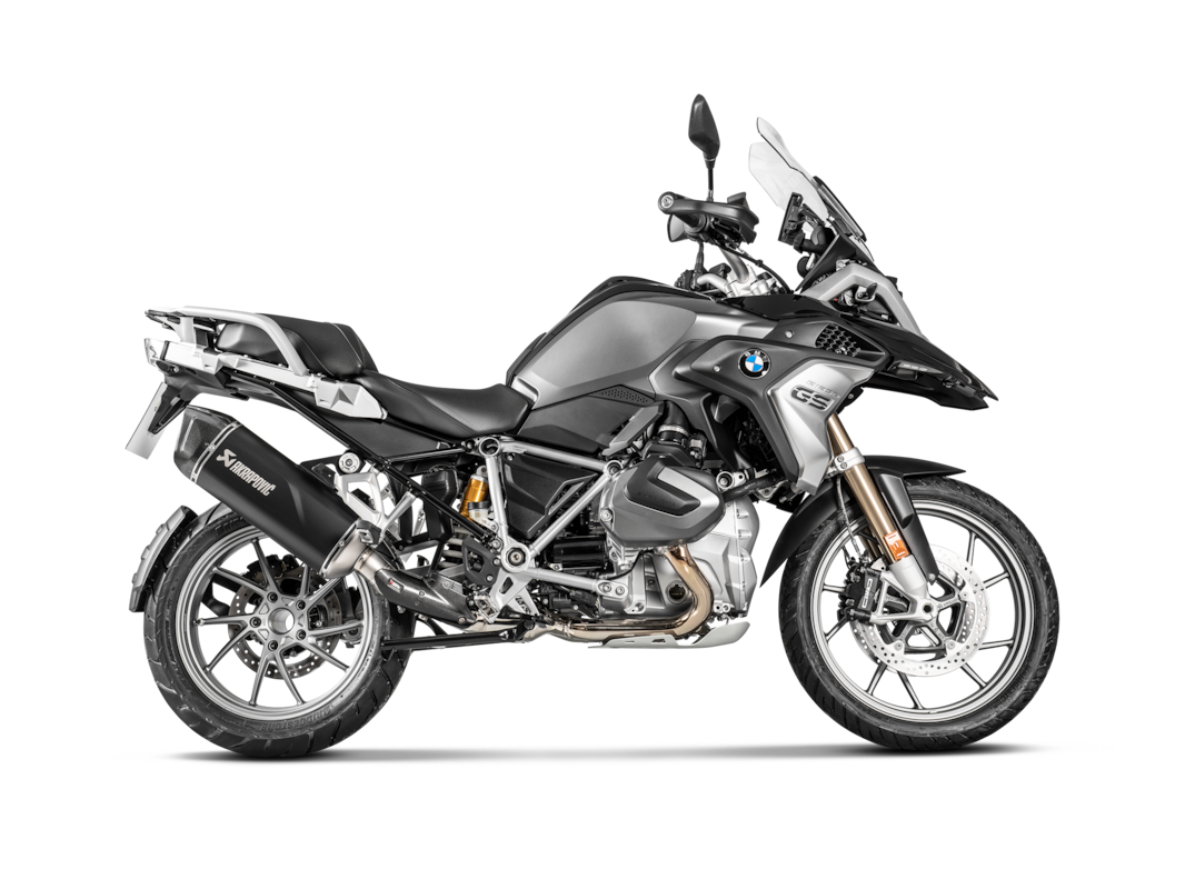 Akrapovic Slip-On Line Titanium (S-B12SO23-HAATBL) suitable for BMW R 1250 GS / ADVENTURE 2019 to 2023