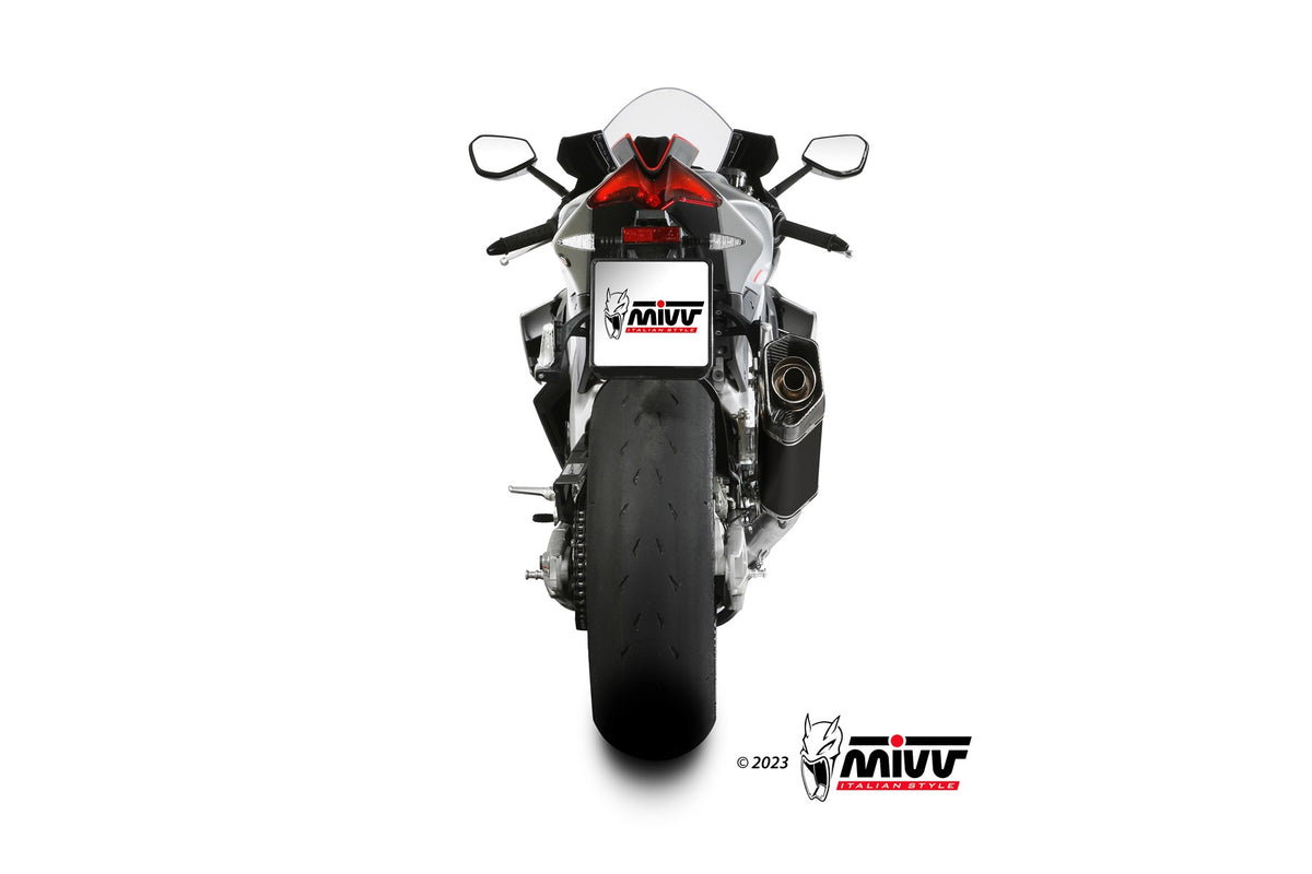 MIVV SR-1 Schwarzes Titan (A.015.LR1TB) passend für Aprilia RSV4 2021 bis 2024