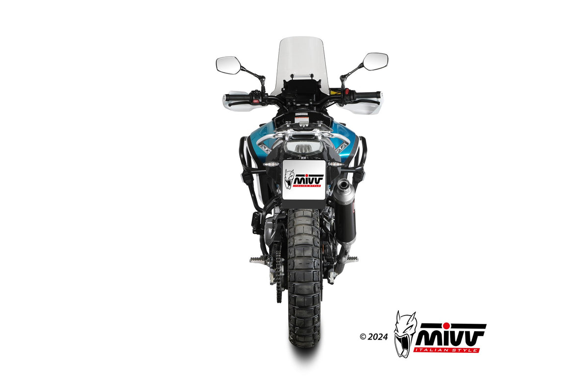 MIVV DAKAR Schwarzer Edelstahl (CF.005.LDKB) passend für CF MOTO 450 MT 2025 bis 2026