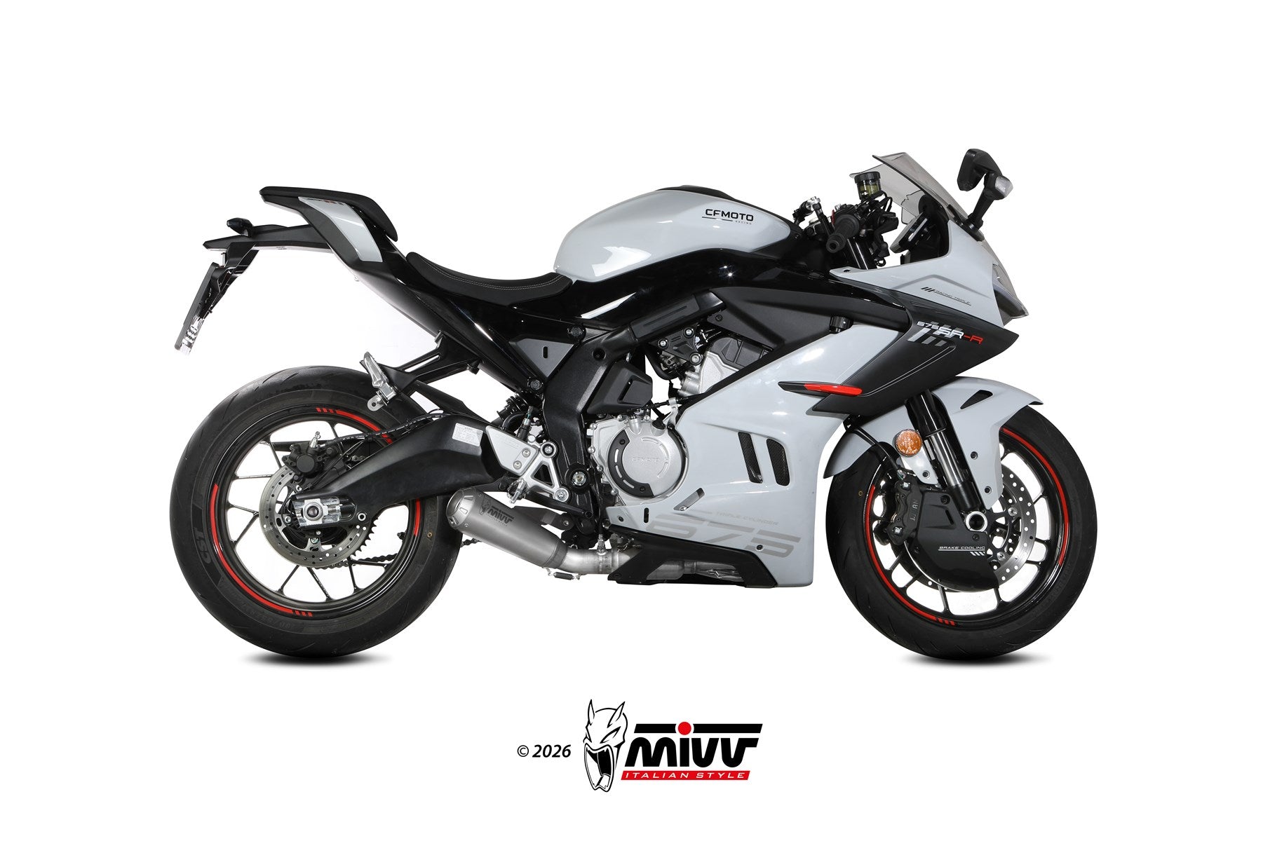 MIVV X-M1 Titan (CF.011.LC4T) passend für CF MOTO 675SR-R 2025 bis 2026