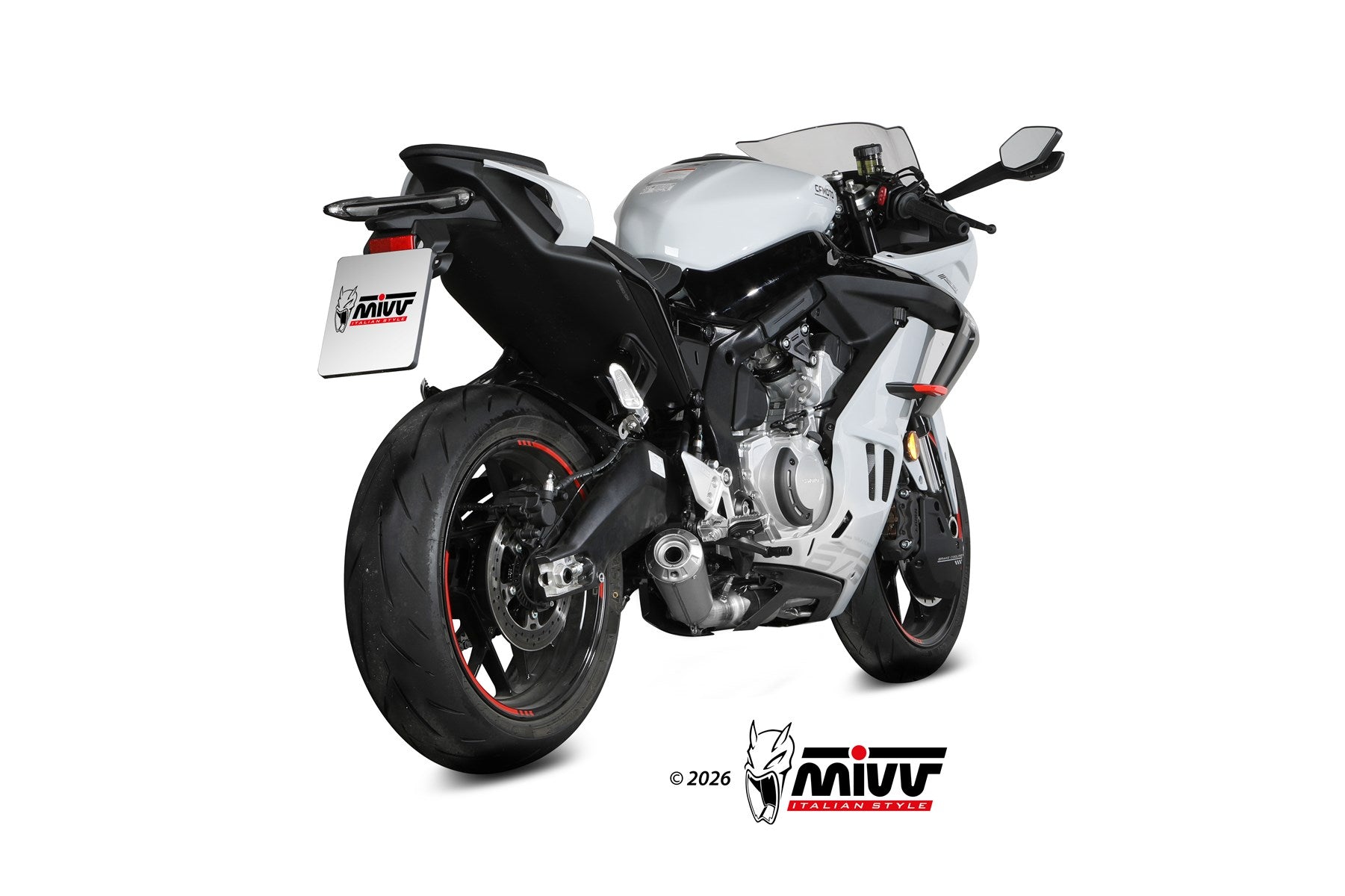 MIVV X-M1 Titan (CF.011.LC4T) passend für CF MOTO 675SR-R 2025 bis 2026