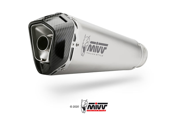 MIVV Delta Race Edelstahl (Y.081.KDRX) passend für Yamaha Tracer 9 2025 bis 2026