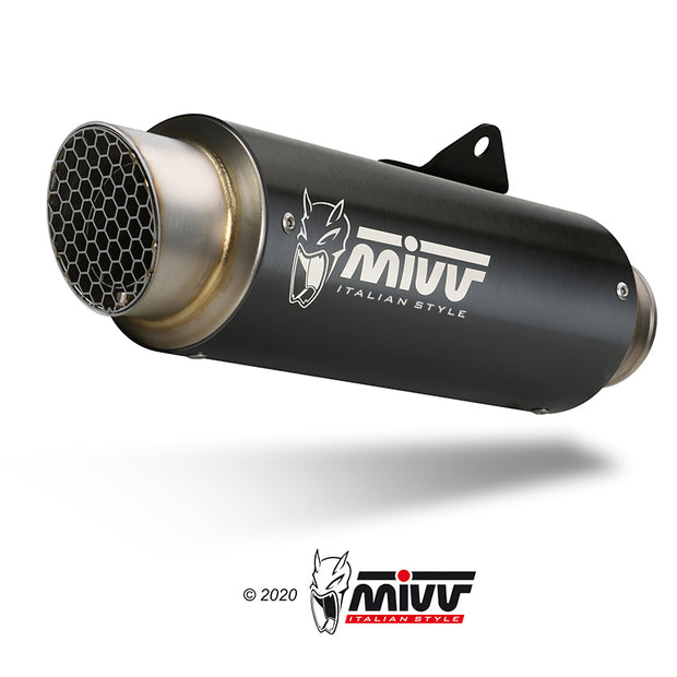 MIVV GP PRO Schwarzer Edelstahl (Y.078.KXBP) passend für Yamaha MT-09 2024 bis 2026