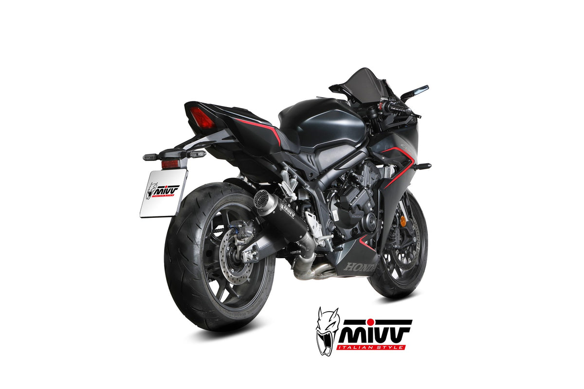 MIVV GP PRO Schwarzer Edelstahl (H.096.LXBP) passend für Honda CBR 650 R 2024 bis 2026