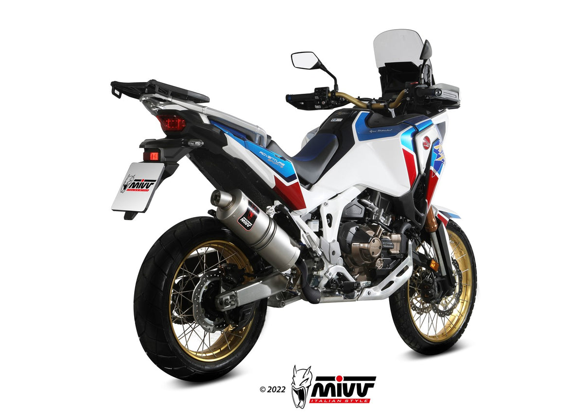 MIVV DAKAR Edelstahl (H.079.LEKX) passend für Honda CRF 1100 L Africa Twin 2020 bis 2026