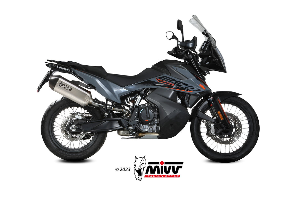 MIVV SPEED EDGE Edelstahl (KT.021.LRX) passend für KTM 890 Adventure / R 2025 bis 2026
