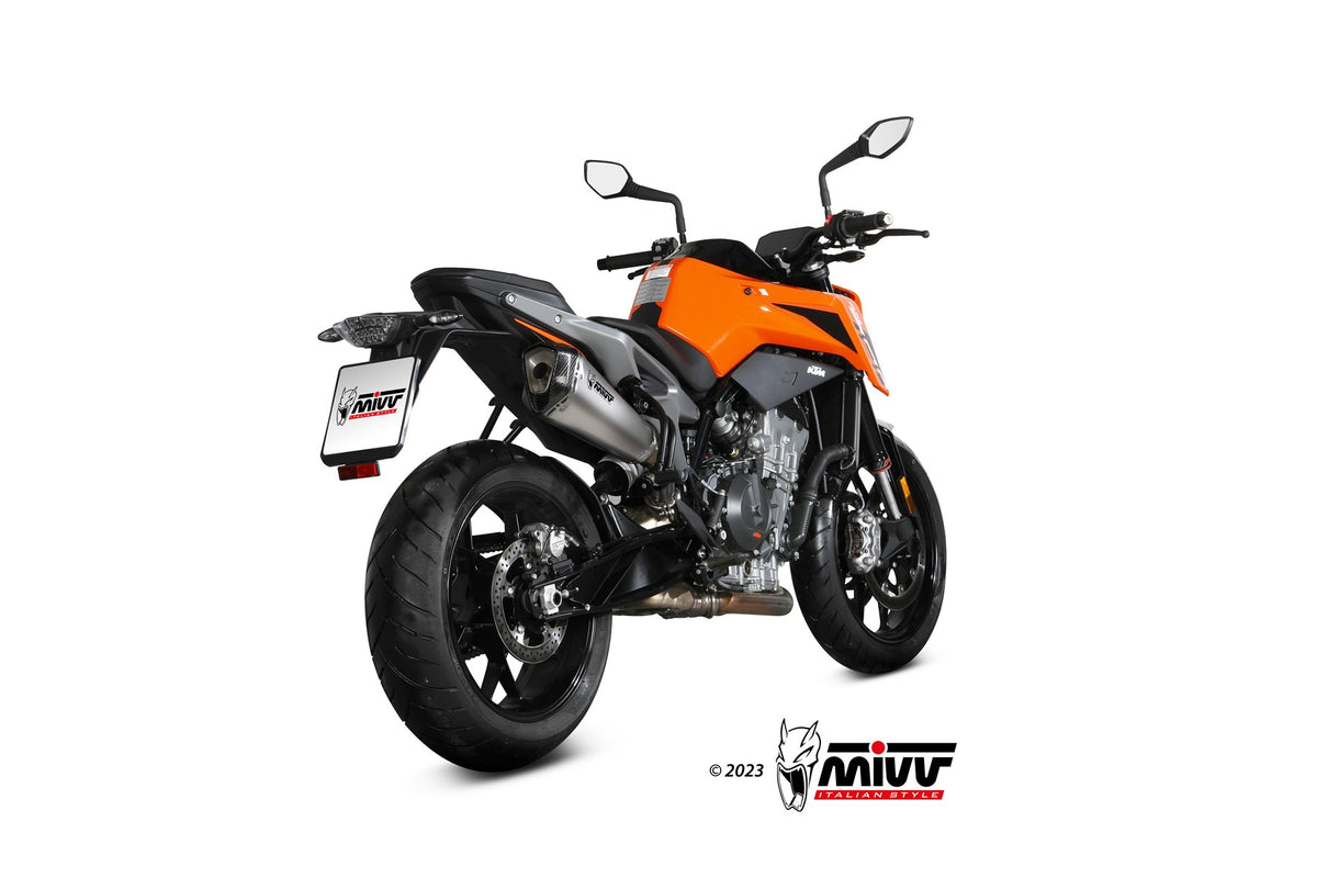 MIVV DELTA RACE Edelstahl (KT.020.LDRX) passend für KTM Duke 790 2023 bis 2024