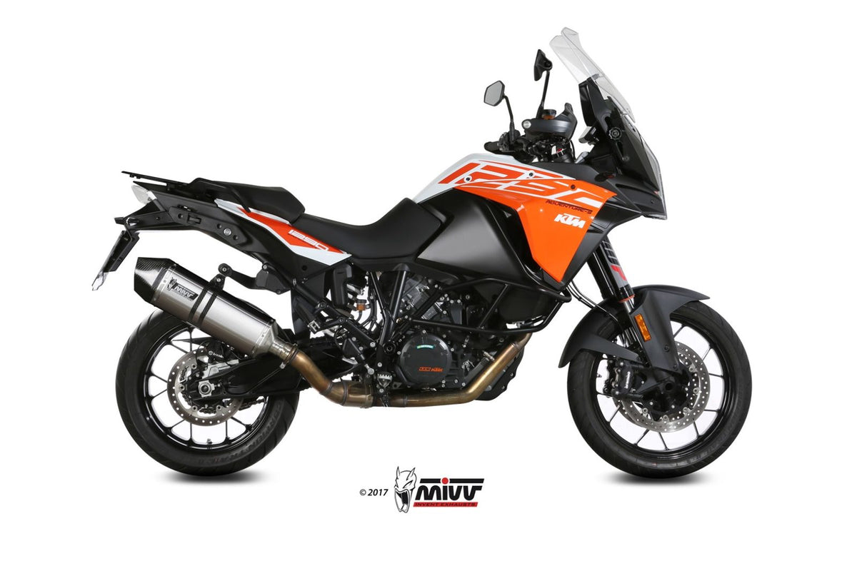 MIVV SPEED EDGE Edelstahl (KT.017.LRX) passend für KTM 1290 Super Adventure / R / S / T 2015 bis 2020