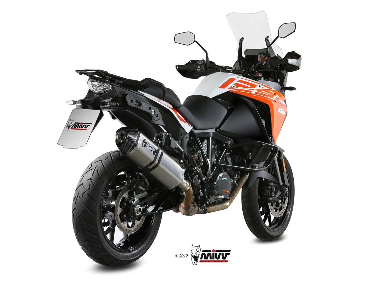 MIVV SPEED EDGE Edelstahl (KT.017.LRX) passend für KTM 1290 Super Adventure / R / S / T 2015 bis 2020