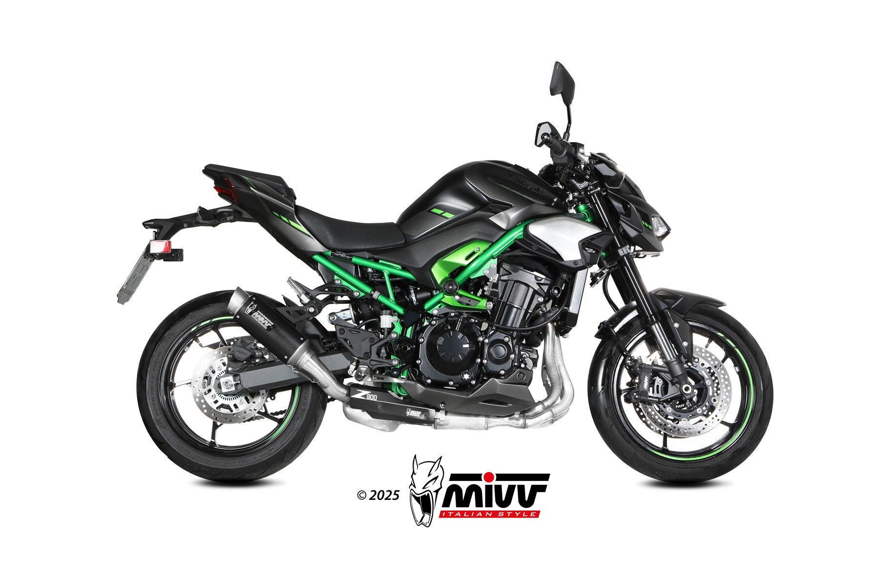 MIVV GP PRO Carbon (K.062.L2P) passend für Kawasaki Z900 2025 bis 2026