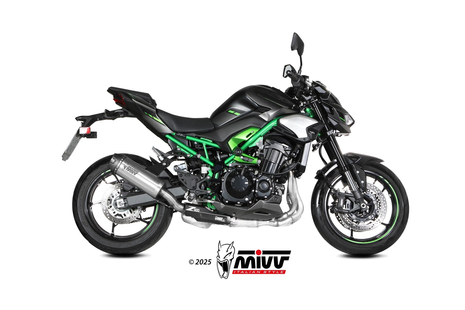 MIVV AK-1 Titan (K.062.L4K) passend für Kawasaki Z900 2025 bis 2026