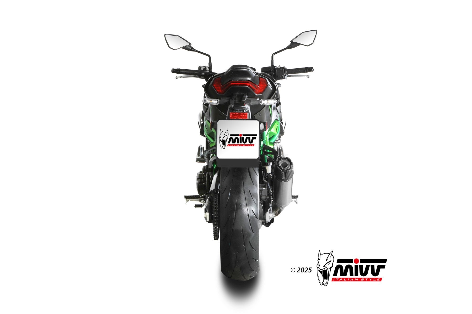 MIVV AK-1 Titan (K.062.L4K) passend für Kawasaki Z900 2025 bis 2026