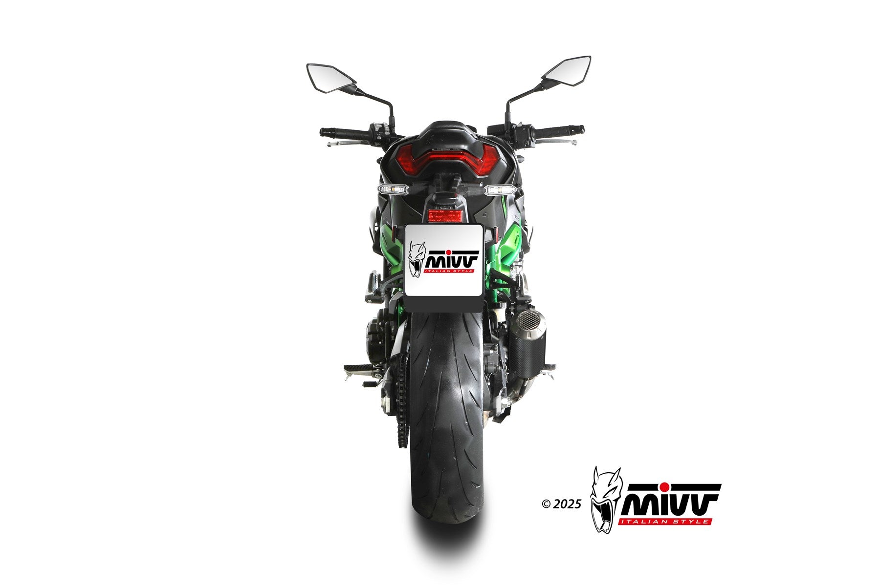 MIVV MK3 Carbon (K.062.LM3C) passend für Kawasaki Z900 2025 bis 2026