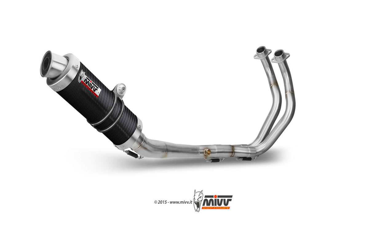 MIVV GP Carbon mit Carbon-Endkappe (Y.045.L2SC) passend für Yamaha MT-07 2021 bis 2024