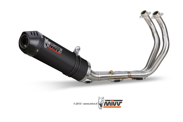 MIVV OVAL Carbon mit Carbon-Endkappe (Y.044.L3C) passend für Yamaha MT-07 2021 bis 2024