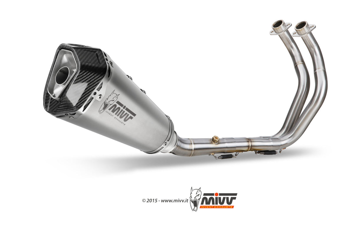 MIVV Delta Race Edelstahl (Y.074.LDRX) passend für Yamaha MT-07 2021 bis 2024