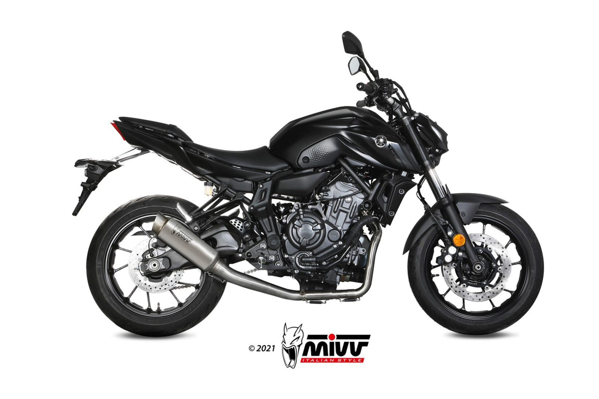 MIVV GP PRO Titan (Y.065.L6P) passend für Yamaha MT-07 2021 bis 2024