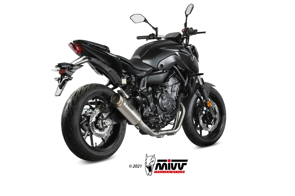 MIVV GP PRO Titan (Y.065.L6P) passend für Yamaha MT-07 2021 bis 2024