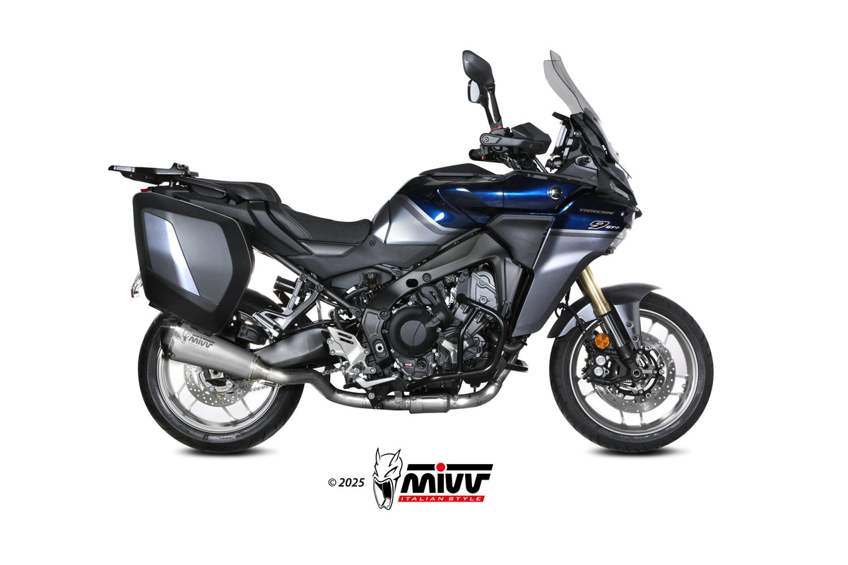 MIVV Delta Race Edelstahl (Y.081.KDRX) passend für Yamaha Tracer 9 2025 bis 2026