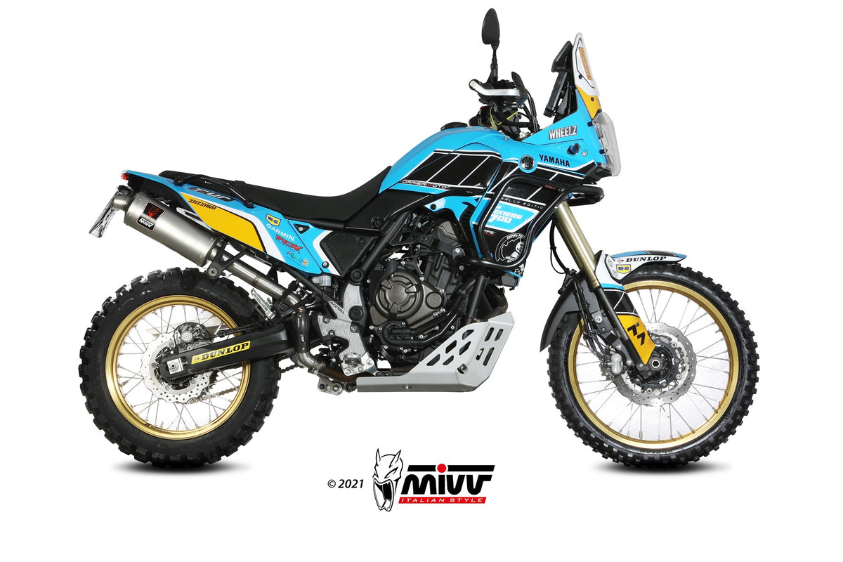 MIVV DAKAR Edelstahl (Y.064.LDKX) passend für Yamaha Ténéré 700 2019 bis 2026