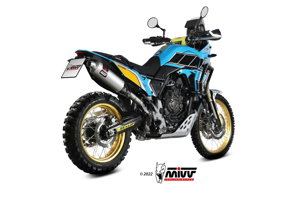 MIVV DAKAR Edelstahl (Y.064.LDKX) passend für Yamaha Ténéré 700 2019 bis 2026