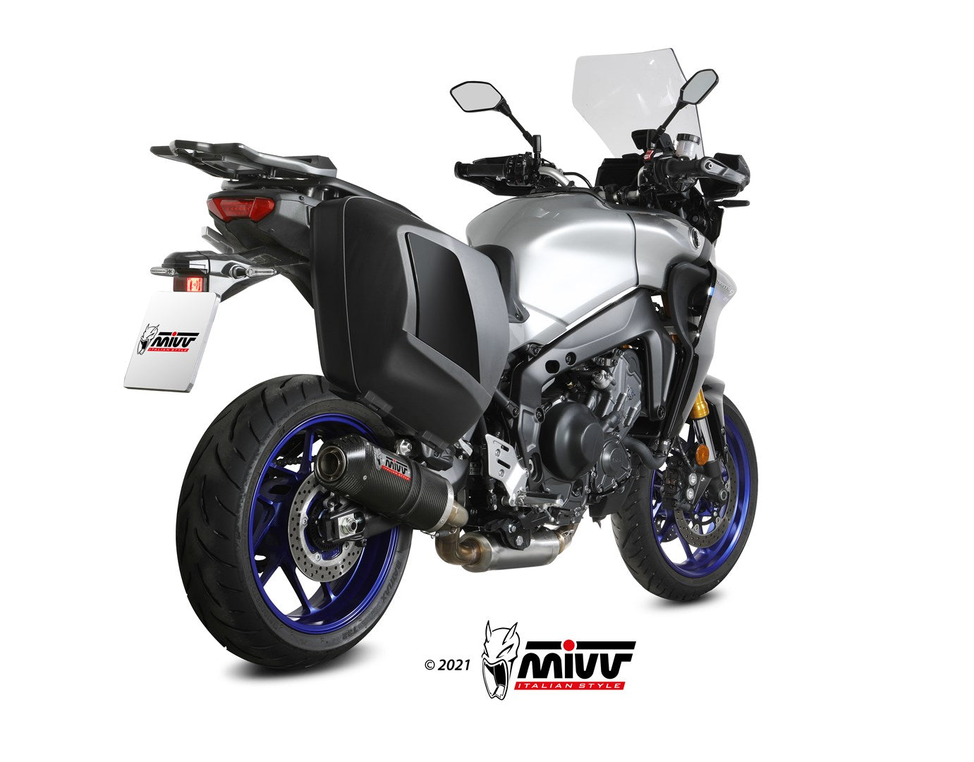 MIVV OVAL Carbon (Y.069.L3C) passend für Yamaha Tracer 9 2021 bis 2024