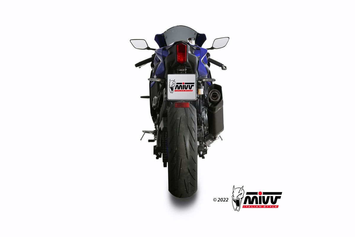 MIVV SR-1 Schwarzes Titan (Y.071.LR1TB) passend für Yamaha R7 2022 bis 2024