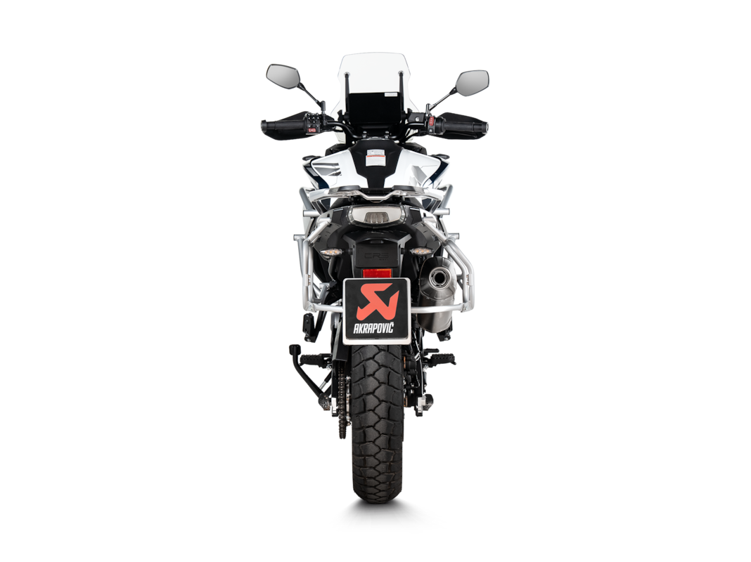 Akrapovic Slip-On Line Titanium (S-CF8SO4-HFTT) suitable for CFMOTO 800 MT 2024 to 2026
