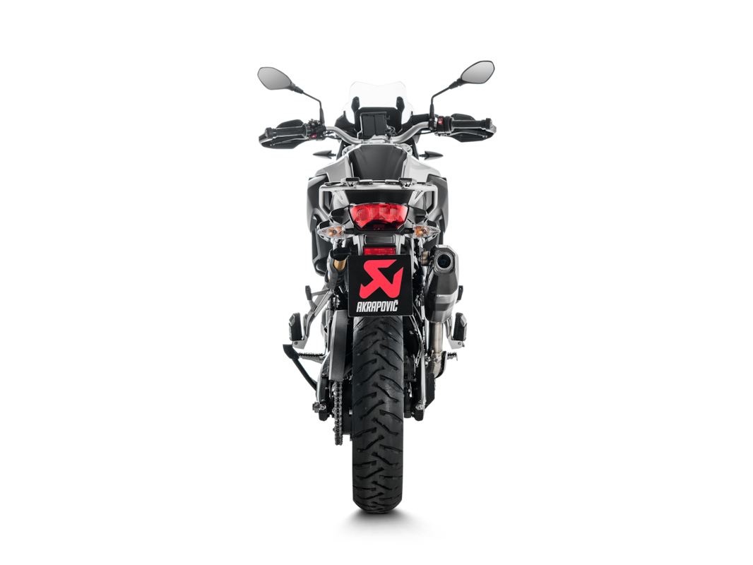 Akrapovic Slip-On Line Titanium (S-B9SO3-HFBFCTBL/1) suitable for BMW F 800 GS / F 900 GS 2024 to 2026