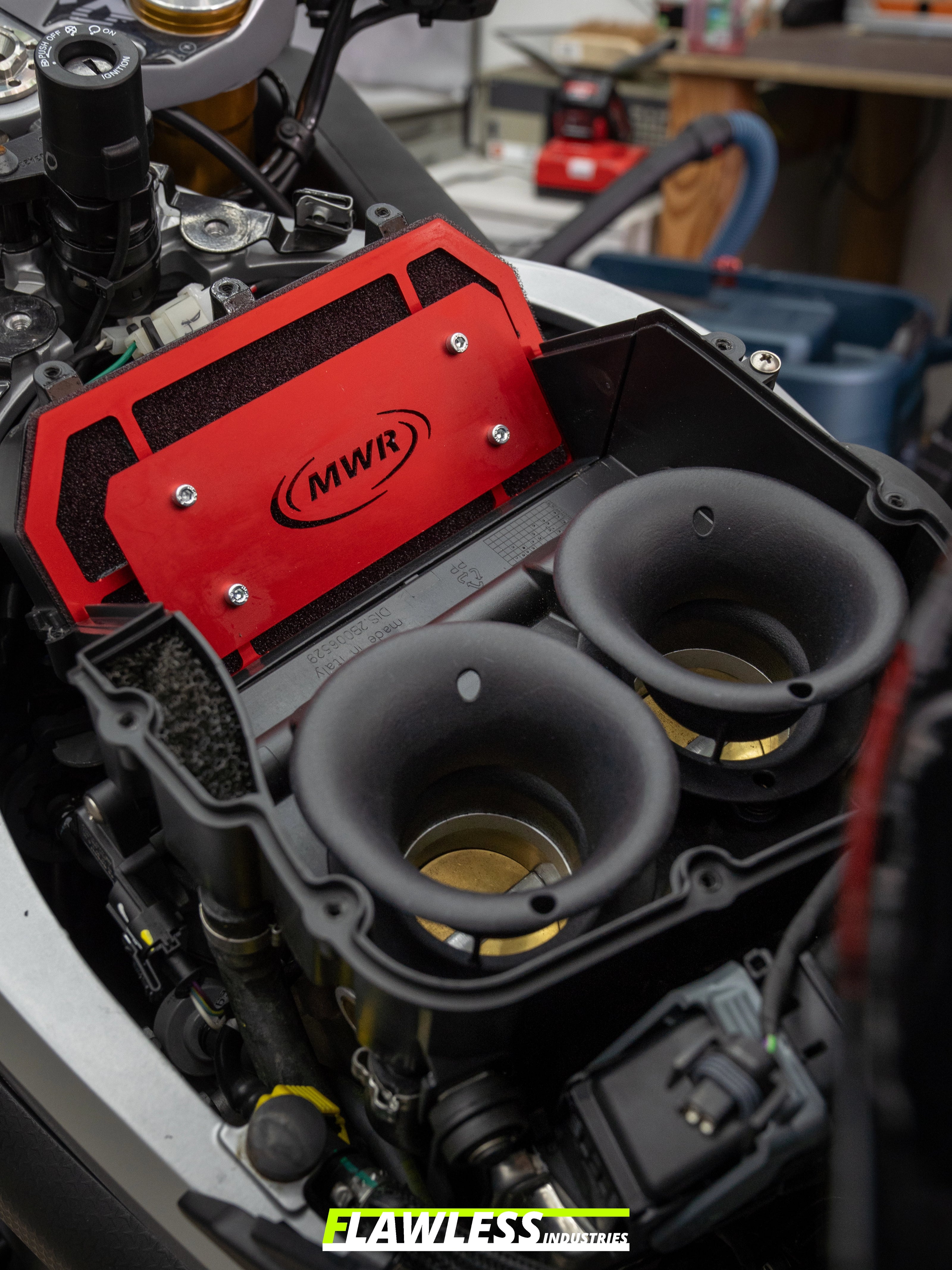MWR Performance Air Filter (MC-010-20-HE) suitable for Aprilia RS 660 / Tuono 660 from 2020