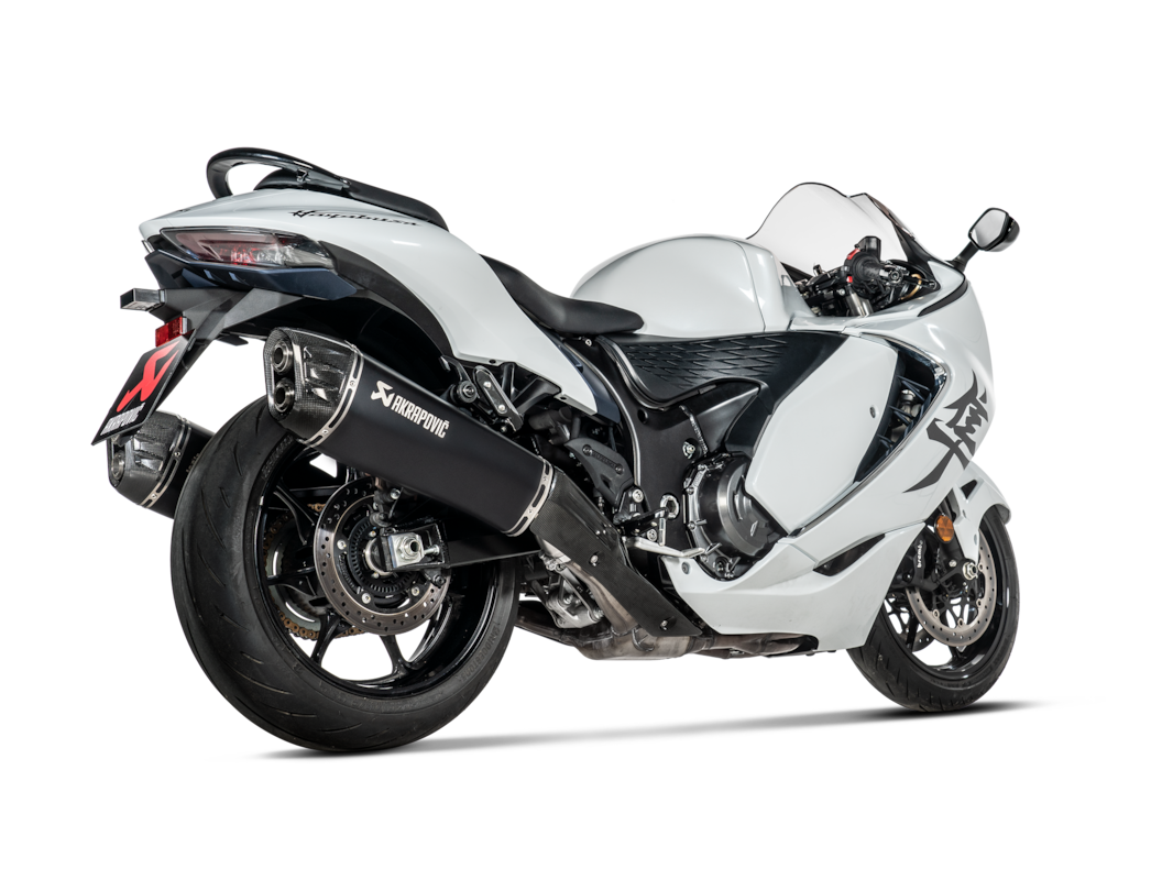 Akrapovic Slip-On Line Titanium (S-S13SO4-HRAATBL/1) passend für Suzuki GSX-1300R Hayabusa 2021 bis 2026