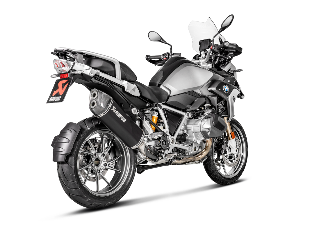 Akrapovic Slip-On Line Titanium (S-B12SO23-HAATBL) suitable for BMW R 1250 GS / ADVENTURE 2019 to 2023