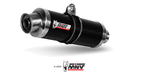 MIVV GP Carbon (S.048.L2S) passend für Suzuki GSX-S 750 2017 bis 2020