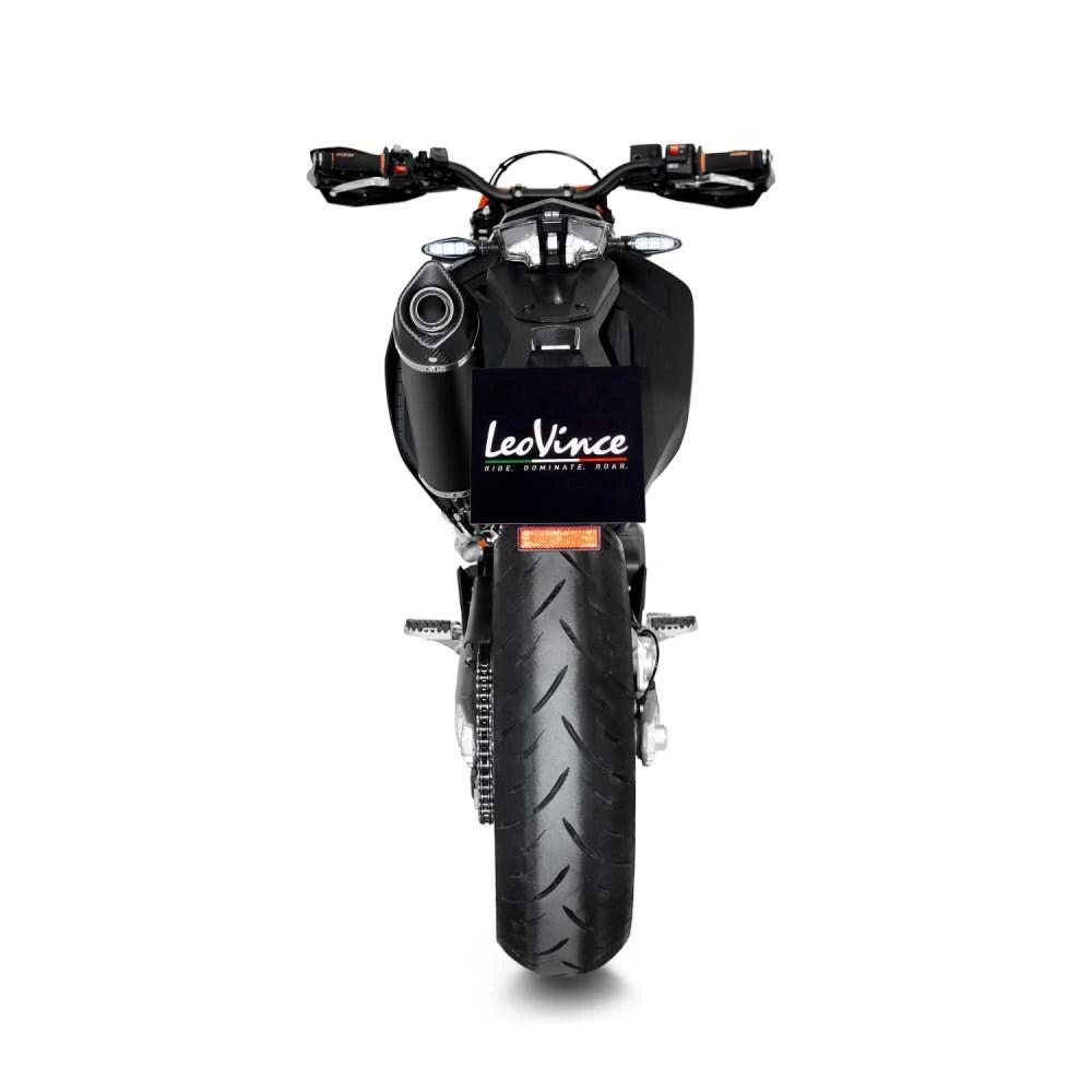 LeoVince SBK Nero Full System suitable for KTM 690 SMC-R / Enduro R 2019 to 2024